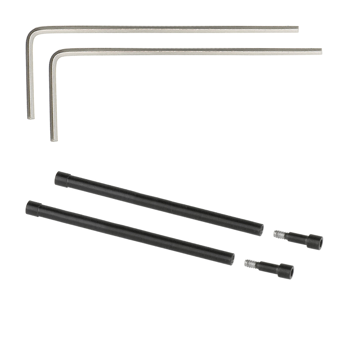 30MM SCREW TUBE BAR EAR ROD LINK FOR BLANCPAIN FIFTY FATHOMS LUGS + TOOLS BLACK