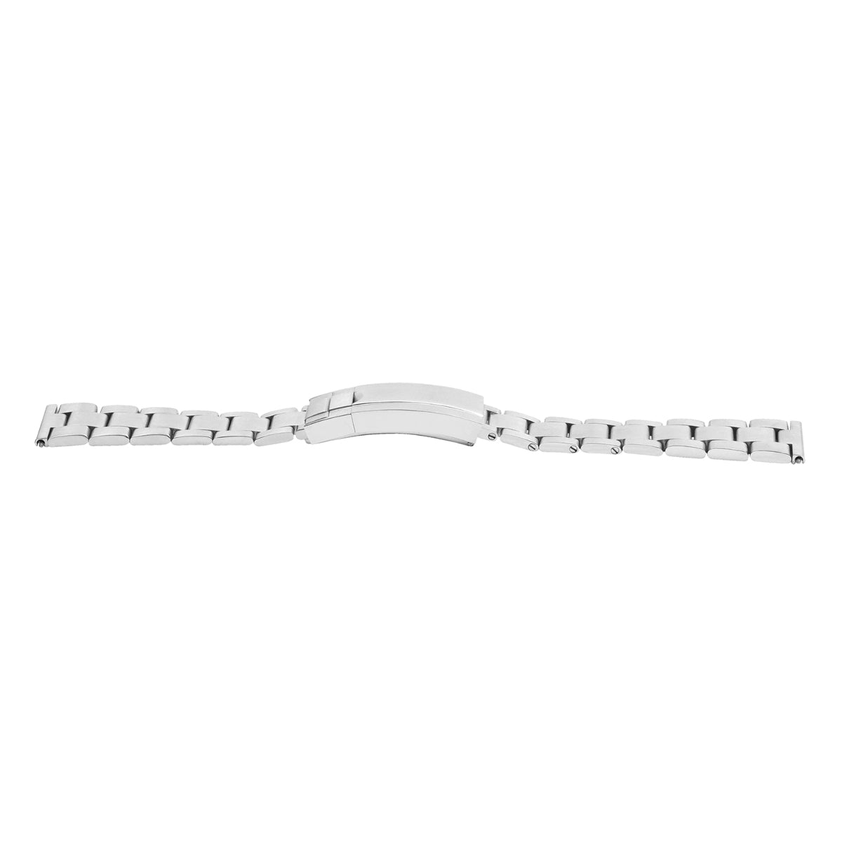 22MM SOLID OYSTER BAND FOR SEIKO WATCH GLIDE LOCK STRAIGHT END MATTE S/STEEL