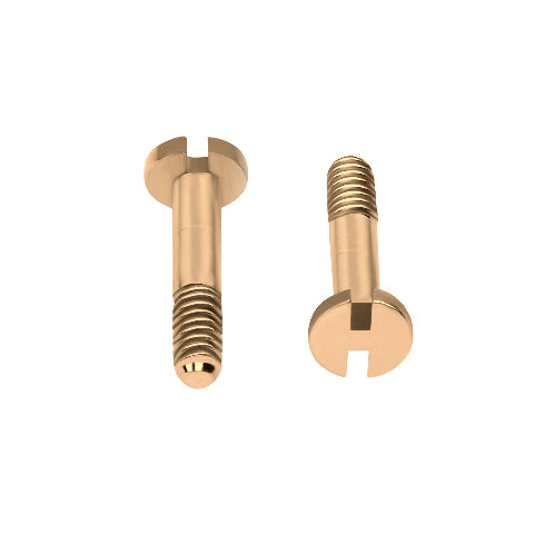 2 SCREW REPLACEMENT "H" FOR 44MM HUBLOT BIG BANG BAND STRAP 6.5MM 1.2MM ROSE