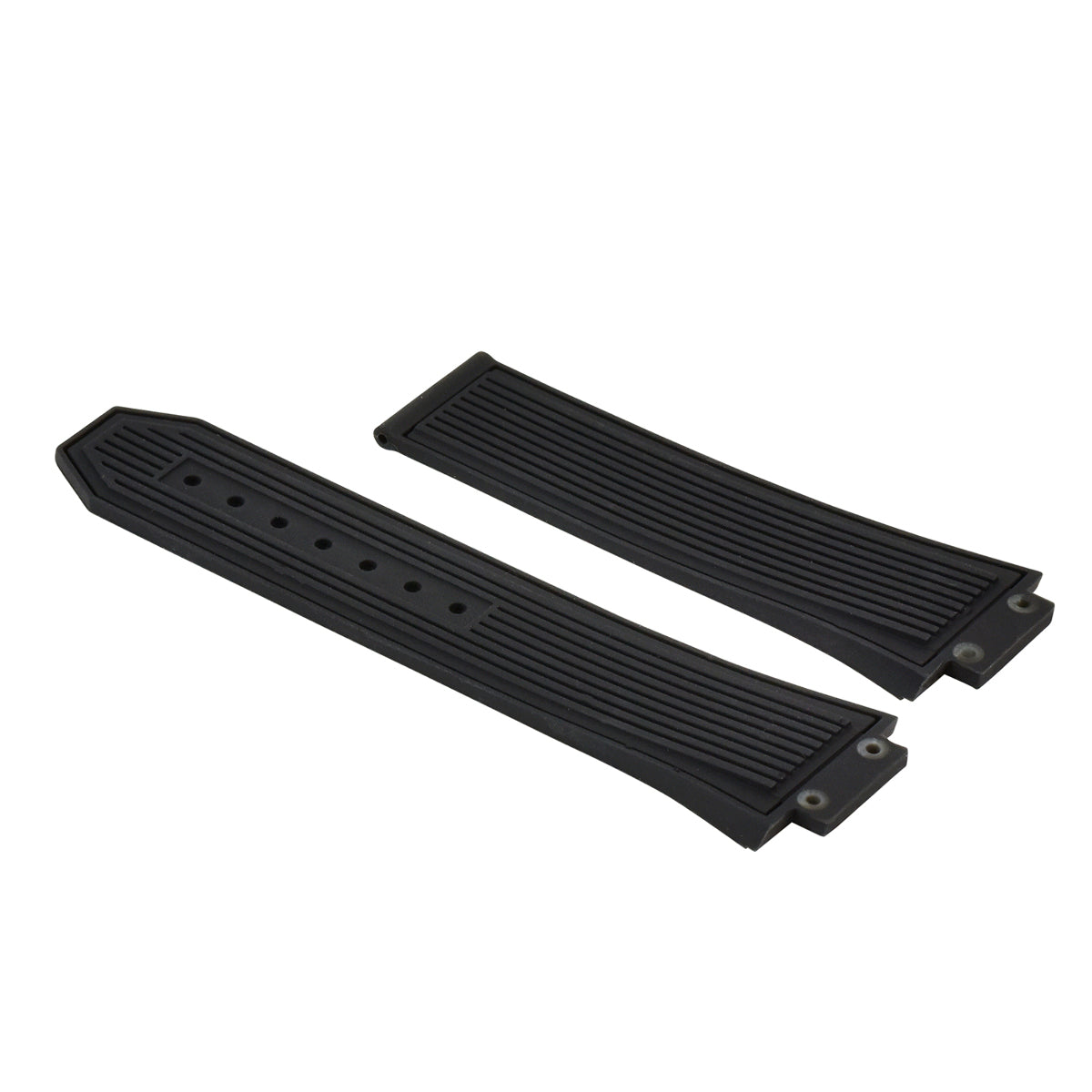 27MM/17MM RUBBER WATCH STRAP BAND FOR HUBLOT BIG BANG SPORT MODEL BLACK