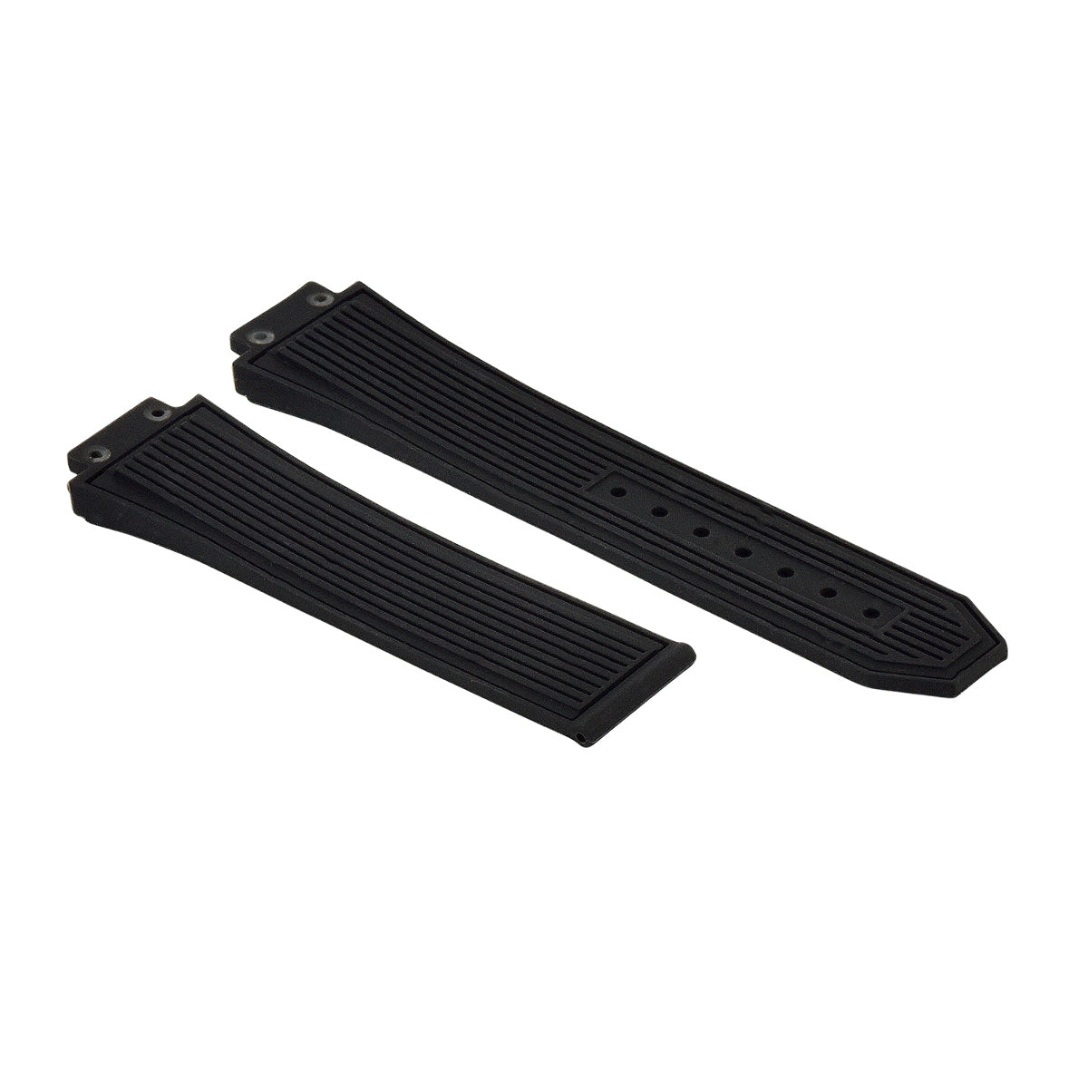 27MM/17MM RUBBER WATCH STRAP BAND FOR HUBLOT BIG BANG SPORT MODEL BLACK