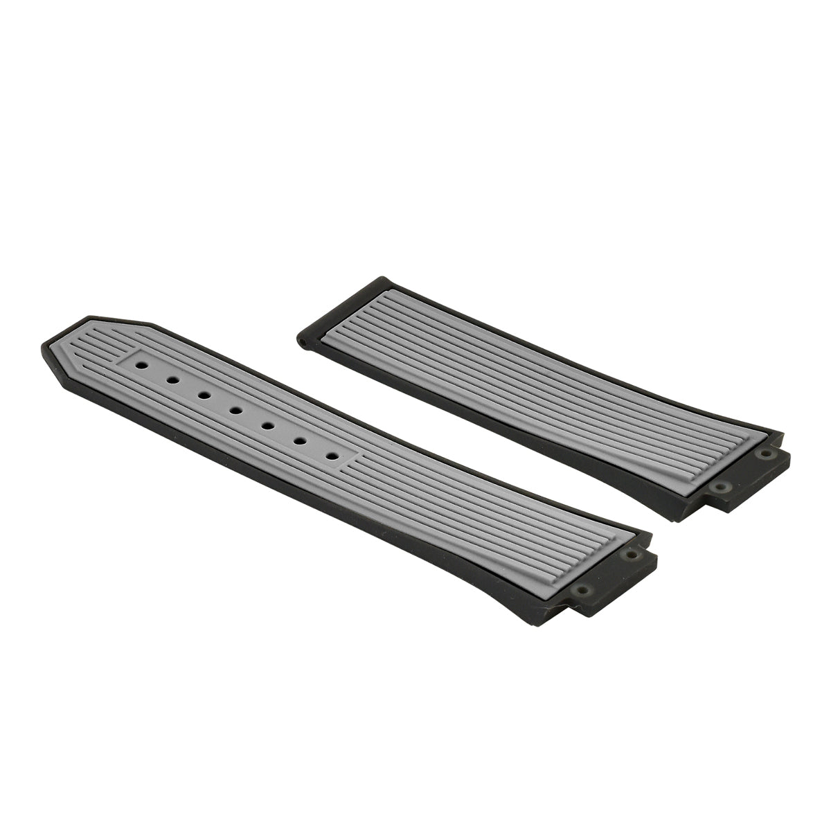 27MM/17MM RUBBER WATCH STRAP BAND FOR HUBLOT BIG BANG SPORT MODEL GRAY