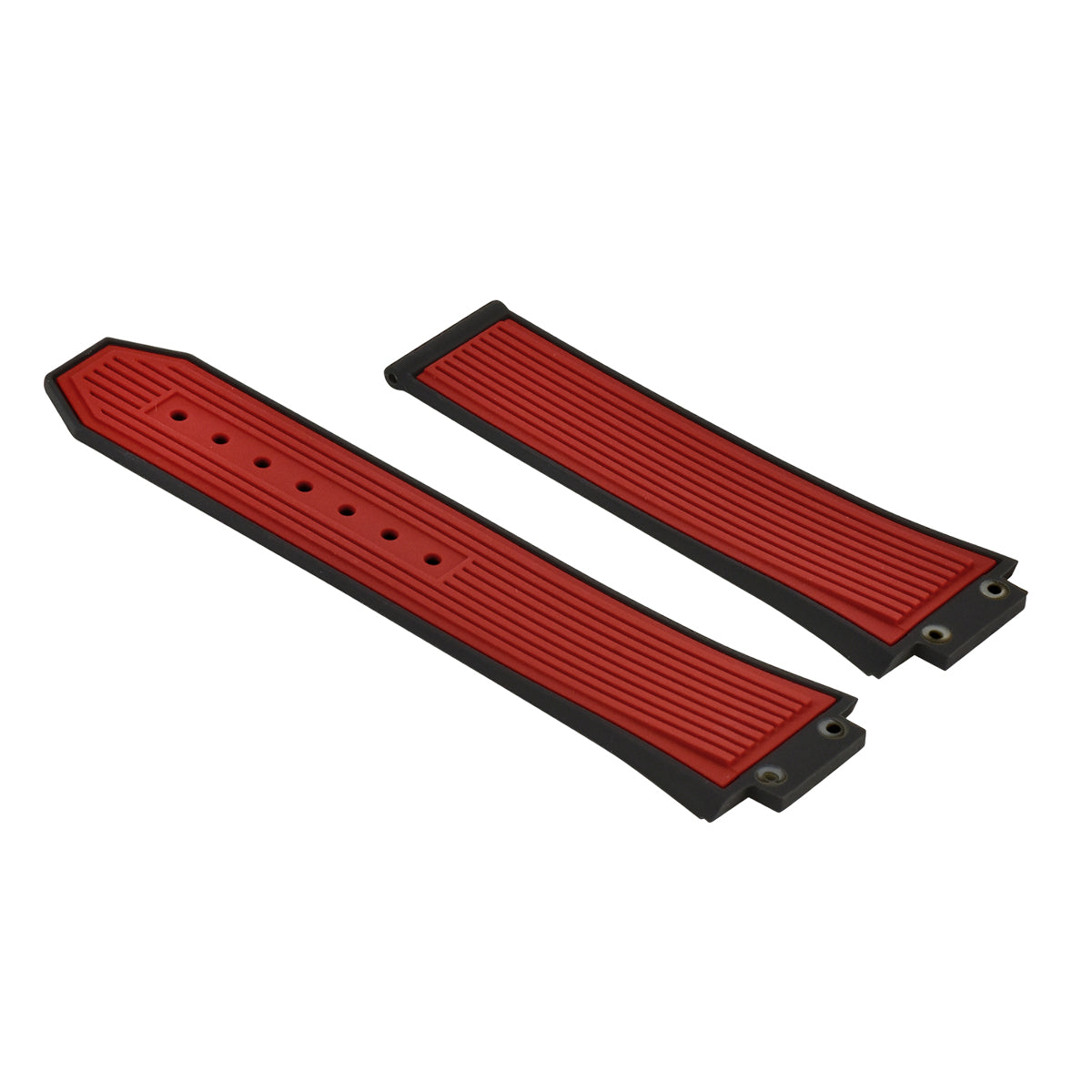 27MM/17MM RUBBER WATCH STRAP BAND FOR HUBLOT BIG BANG SPORT MODEL RED