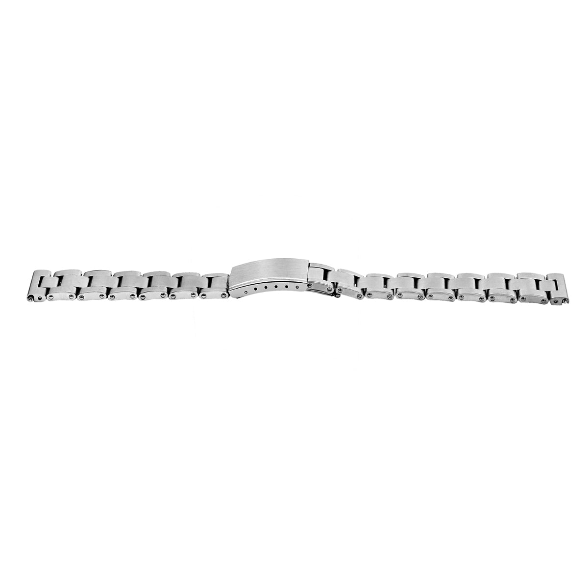 OYSTER WATCH BAND FOR VINTAGE 34MM ROLEX TUDOR DATE 19MM RIVET S/S STRAIGHT END