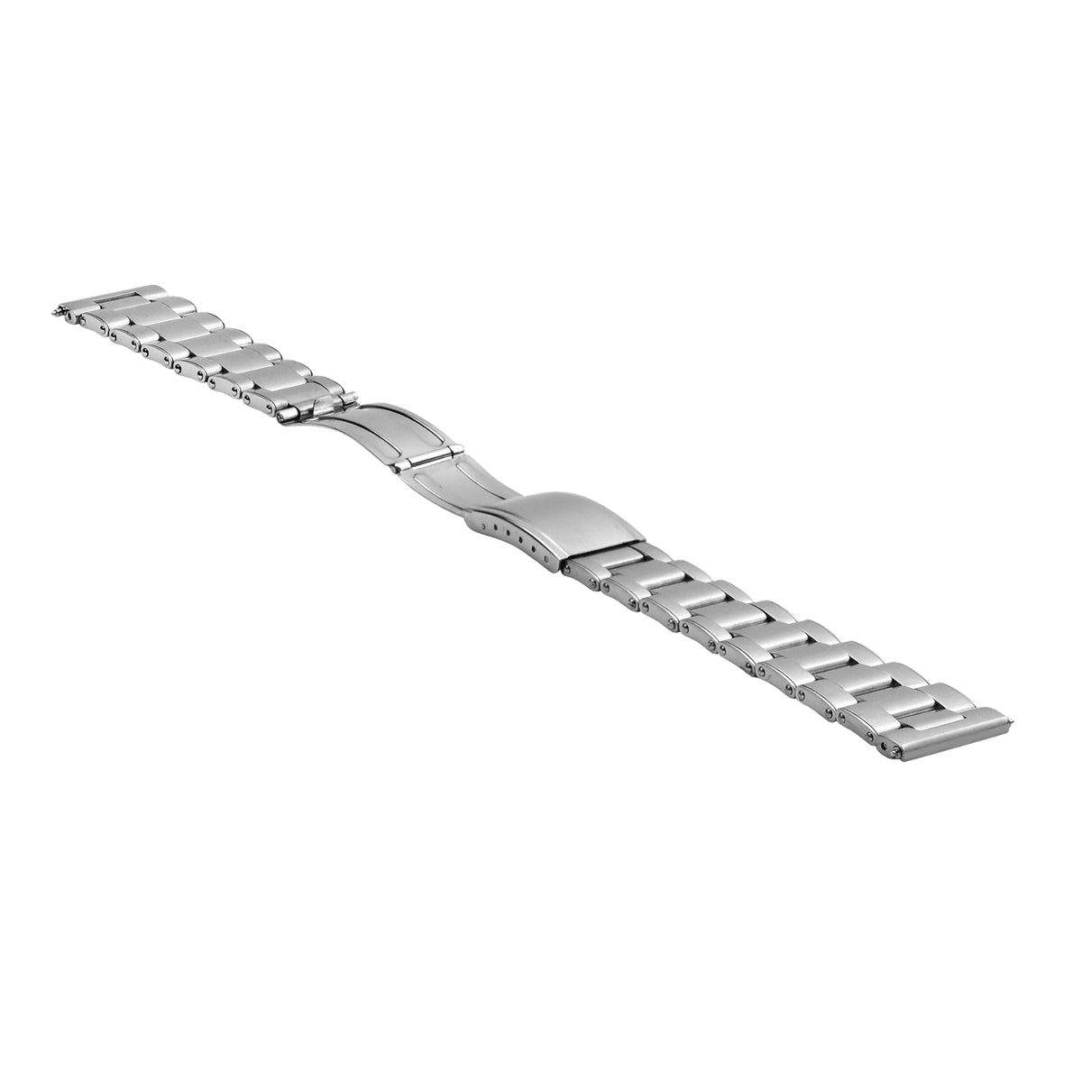 OYSTER WATCH BAND FOR VINTAGE 34MM ROLEX TUDOR DATE 19MM RIVET S/S STRAIGHT END