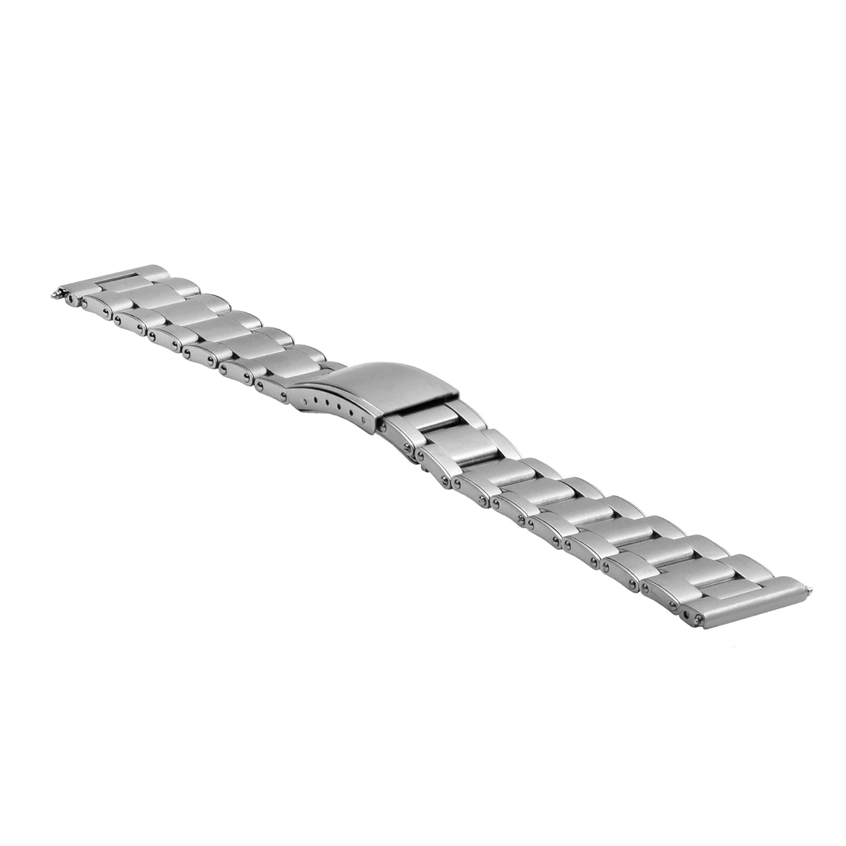 OYSTER WATCH BAND FOR VINTAGE 34MM ROLEX DATE 20MM RIVET STEEL STRAIGHT END