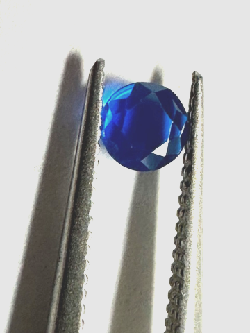 BLUE SAPPHIRE FOR CARTIER SANTOS 100XL W20 AUTOMATIC WATCH CROWN