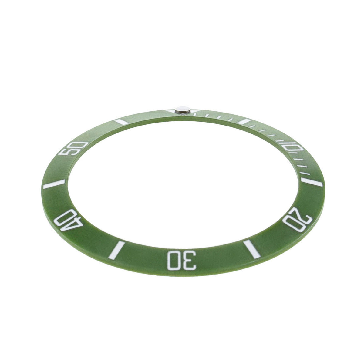 CERAMIC BEZEL INSERT FOR 41MM ROLEX SUBMARINER 126610 124060 GREEN KERMIT