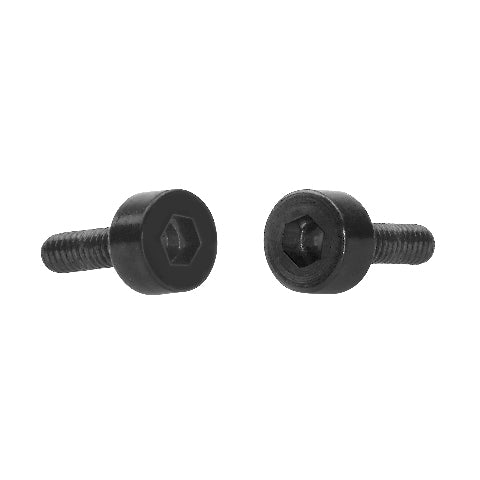 2 PCS SCREW FOR BELL & ROSS BR-01 -BR-03 RUBBER WATCH STRAP BAND BLACK PVD
