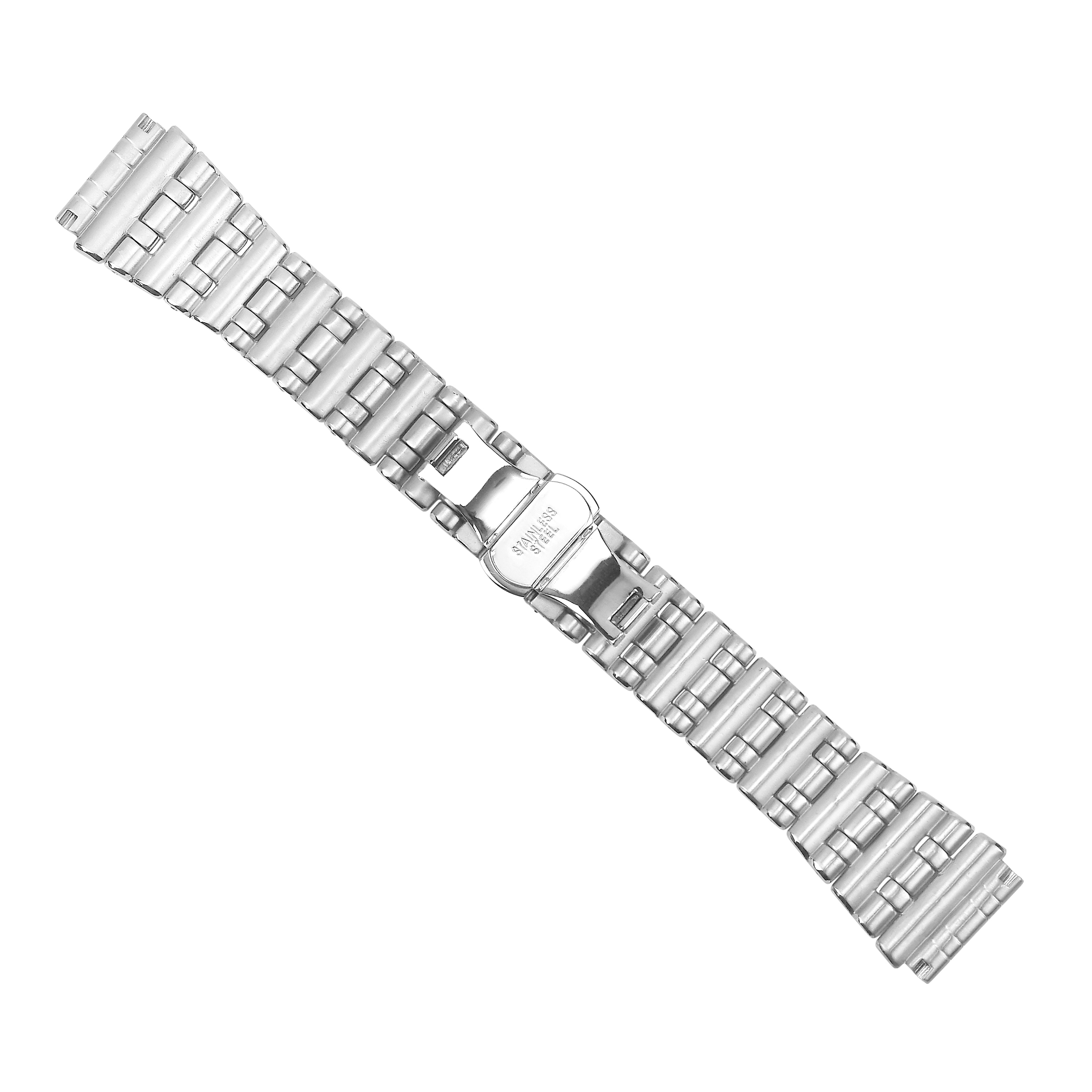 22MM ROULEAUX BULLET BAND FOR BREITLING CHRONOMAT B01 STAINLESS STEEL