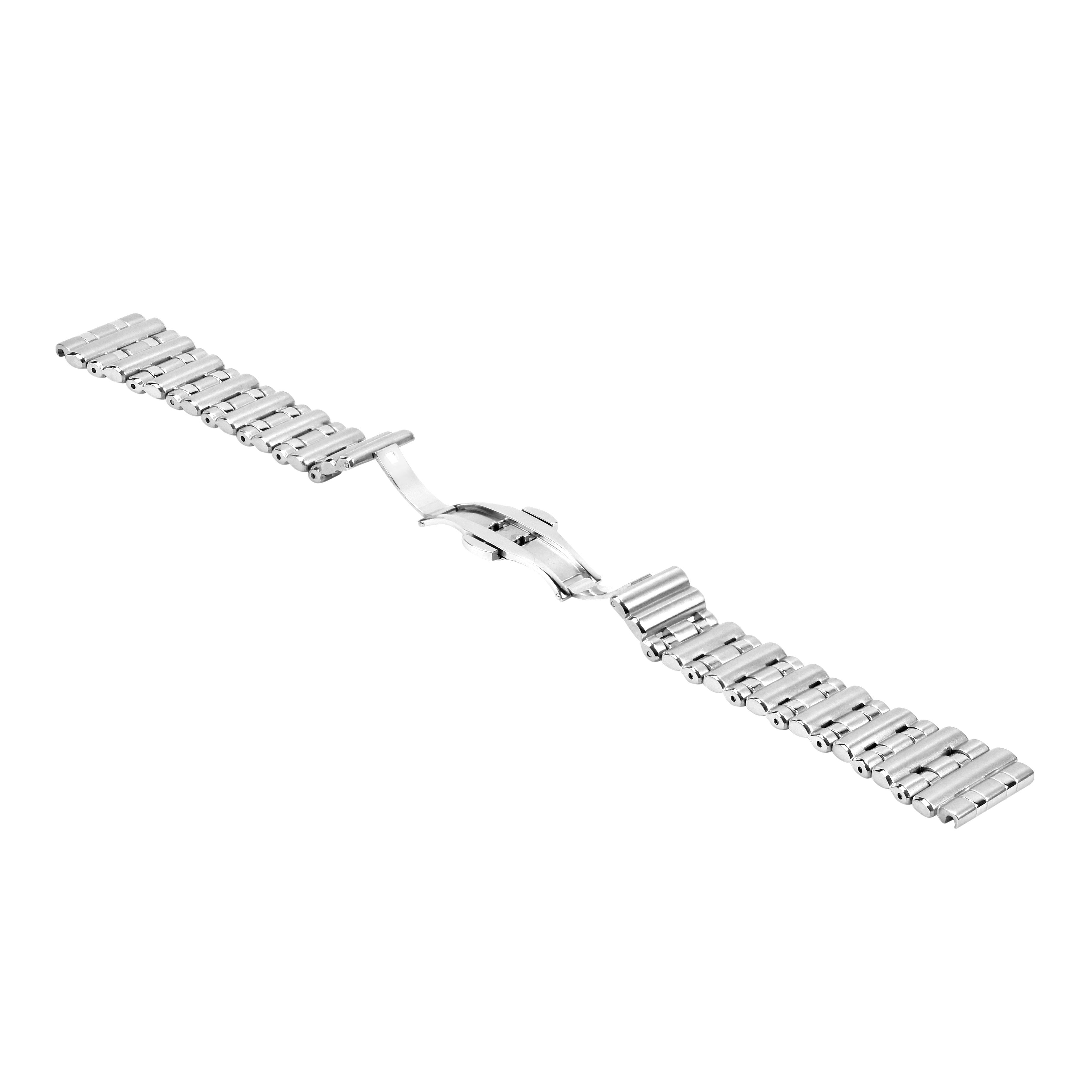 22MM ROULEAUX BULLET BAND FOR BREITLING CHRONOMAT B01 STAINLESS STEEL