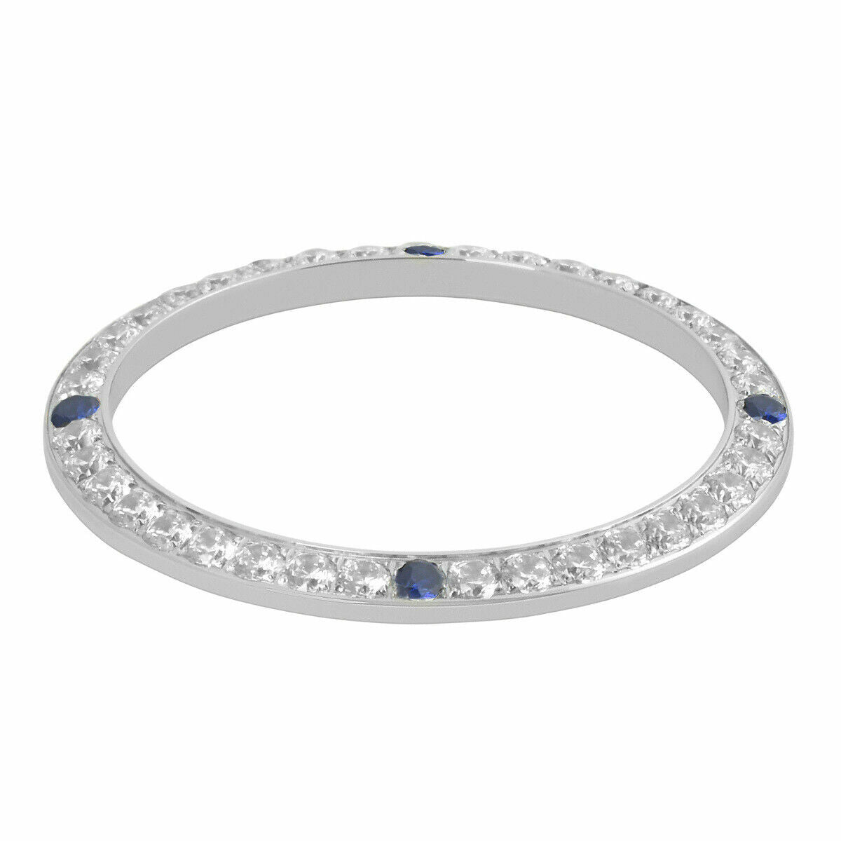 CREATED DIAMOND BEZEL FOR 40MM 41MM ROLEX DATEJUST PRESIDENT DAY DATE SAPPHIRE