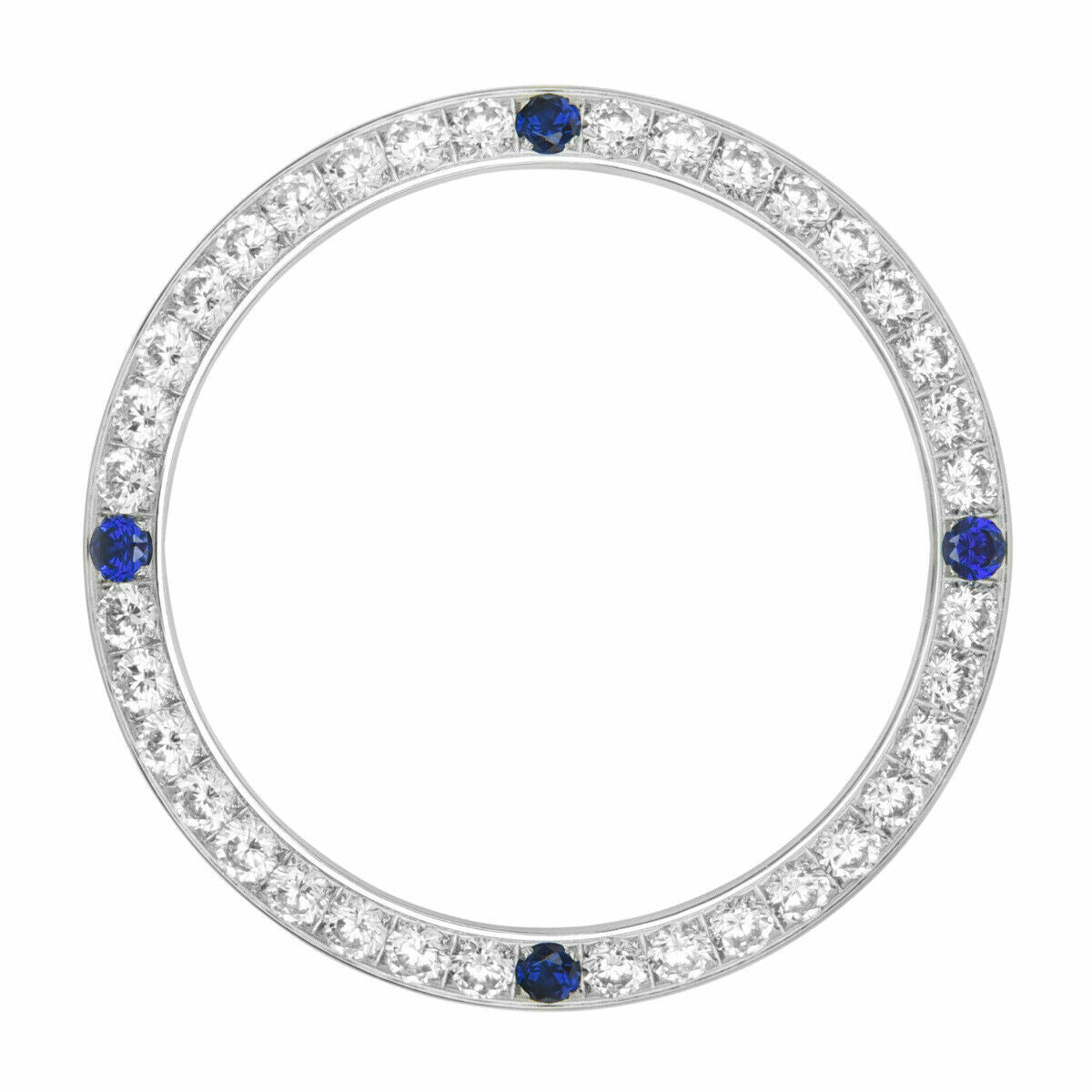 CREATED DIAMOND BEZEL FOR 40MM 41MM ROLEX DATEJUST PRESIDENT DAY DATE SAPPHIRE