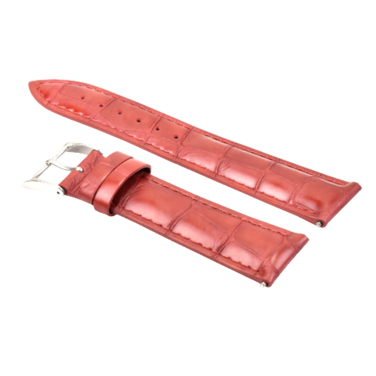20MM NEW LEATHER WATCH BAND STRAP FOR TAG HEUER CARRERA MONACO WATCH RED