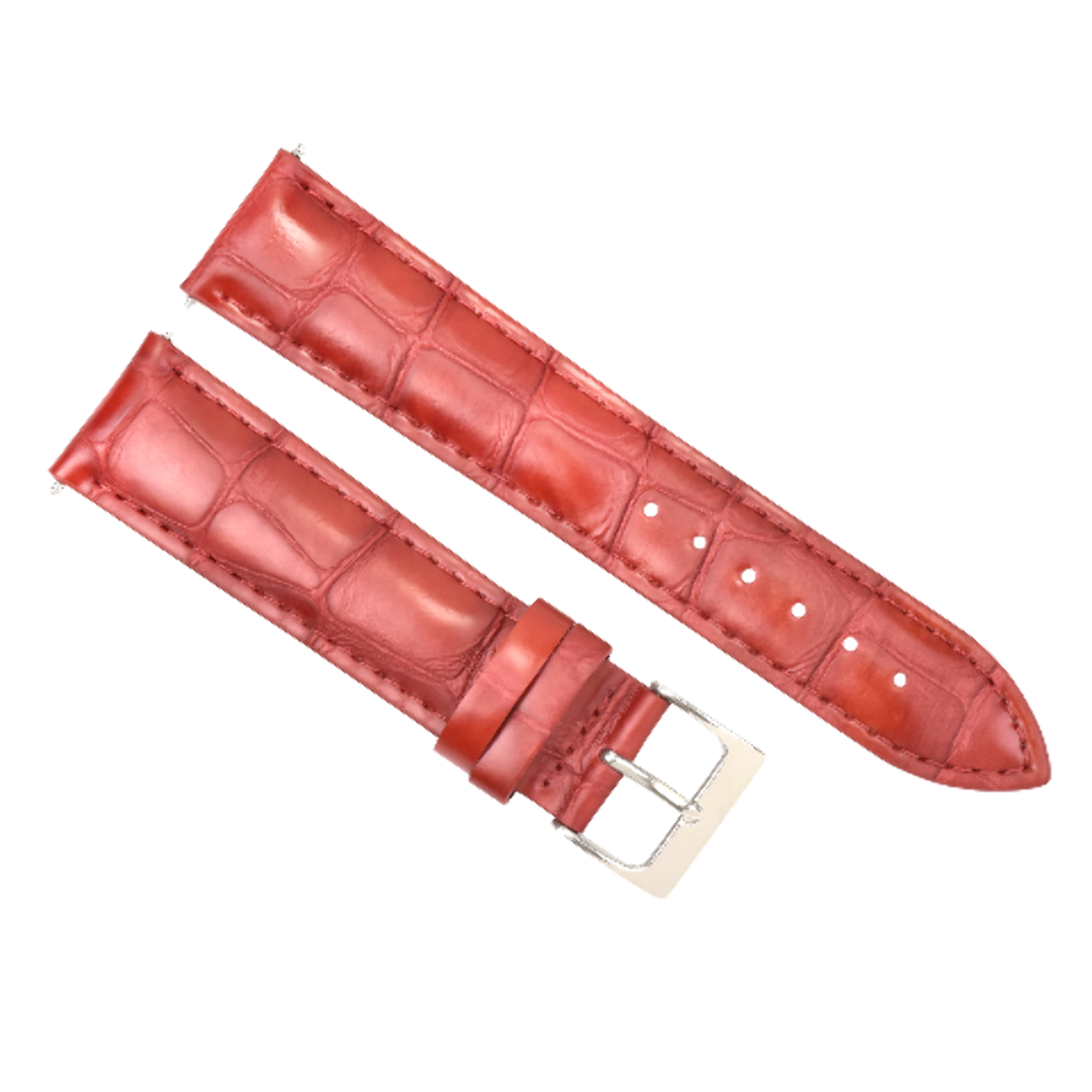 20MM NEW LEATHER WATCH BAND STRAP FOR TAG HEUER CARRERA MONACO WATCH RED