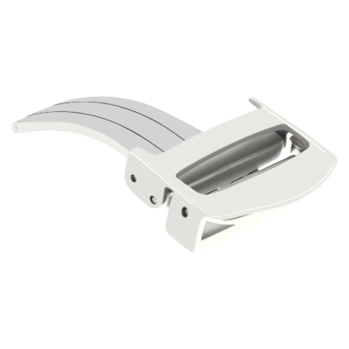 18MM CLASP FOR LEATHER WATCH BAND STRAP 35MM CARTIER TANK FRANCAISE WATCH SHINY