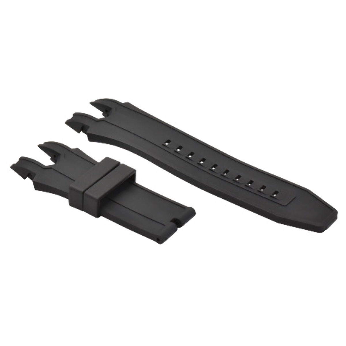 26MM RUBBER WATCH BAND STRAP FOR INVICTA RUSSIAN WATCH BLACK