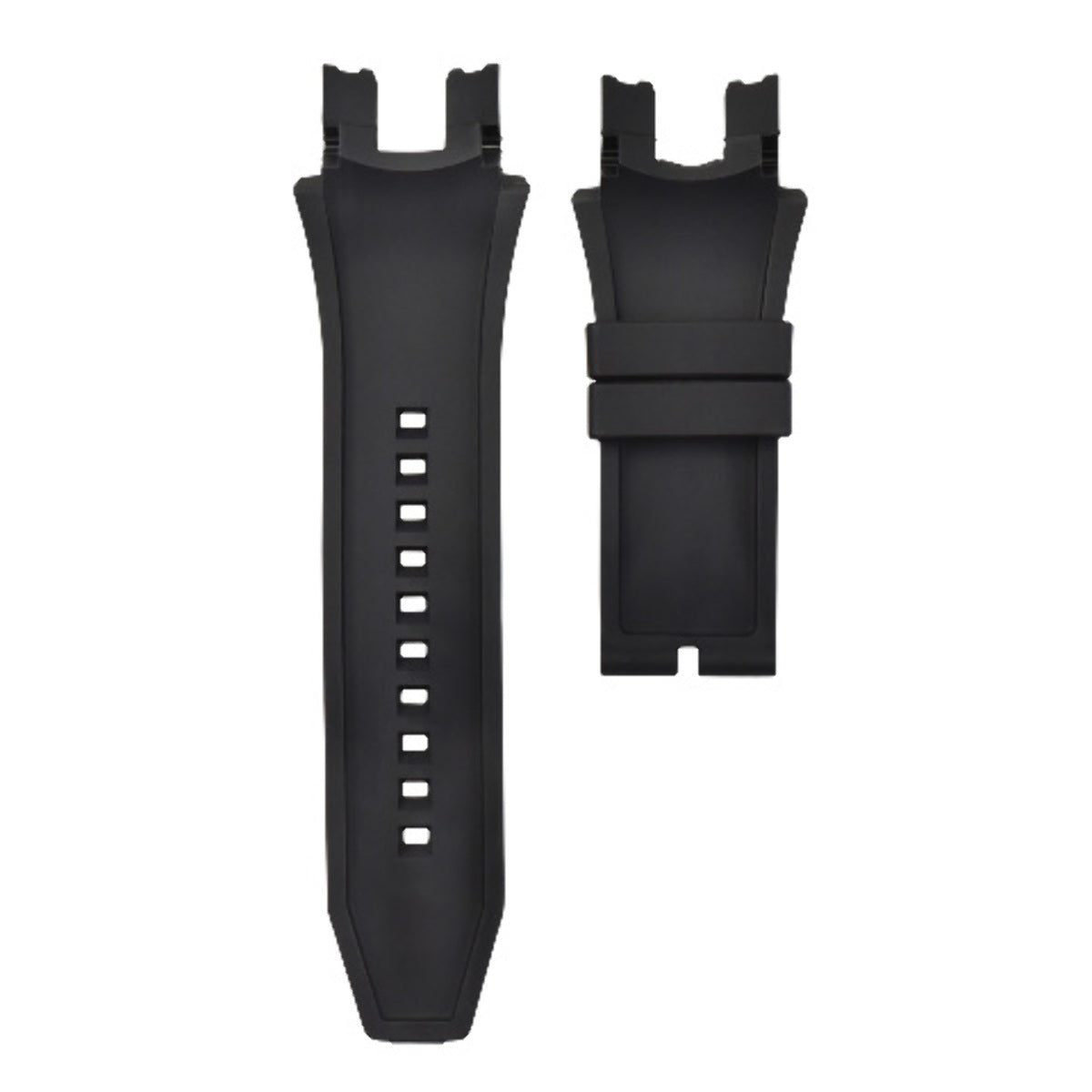 26MM RUBBER WATCH BAND STRAP FOR INVICTA RUSSIAN WATCH BLACK