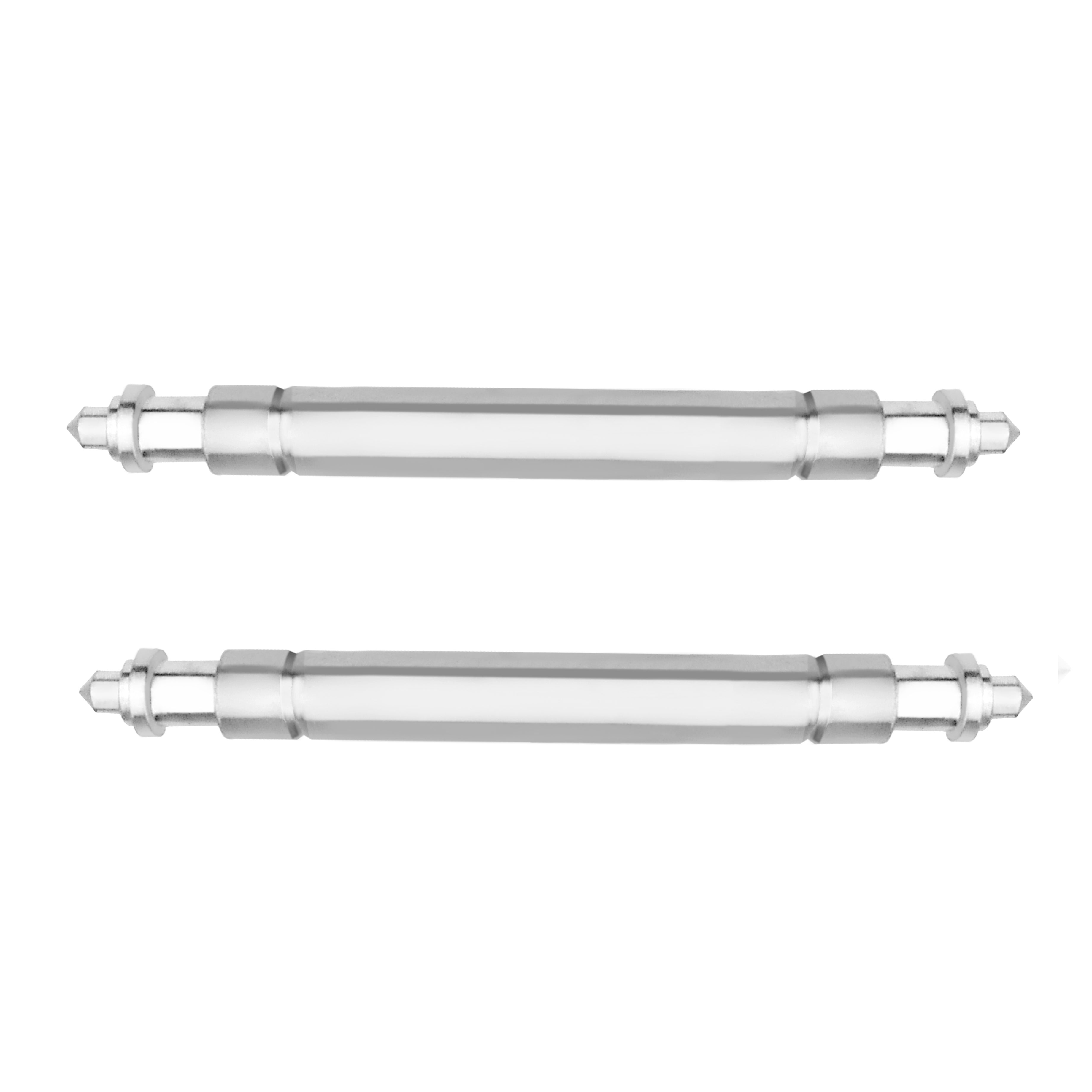 2 PCS SPRING BARS FOR BREITLING PILOT COLT CHRONOMAT NAVITIMER AVENGER STEEL