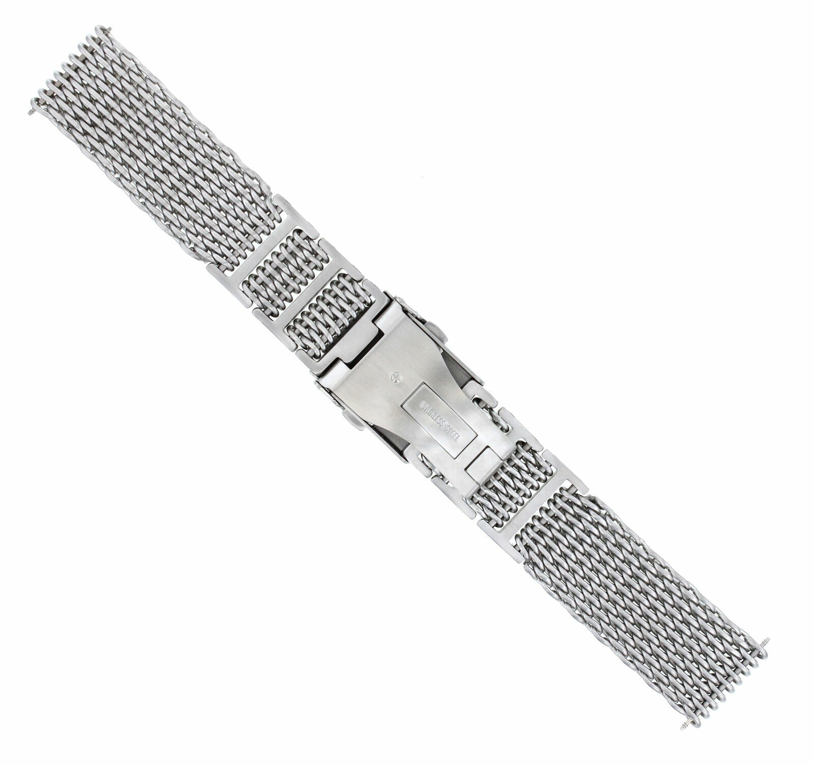 24MM SHARK MESH STAINLESS STEEL WATCH BAND STRAP BAND FOR BREITLING THICK HEAVY