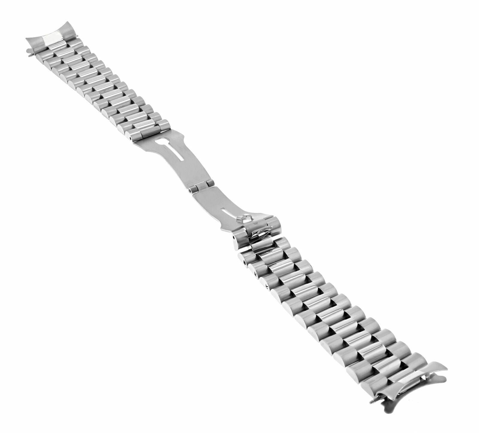 PRESIDENT WATCH BAND SOLID BRACELET FOR SEIKO SJW040 V743-8B39 CASE GOLD GP