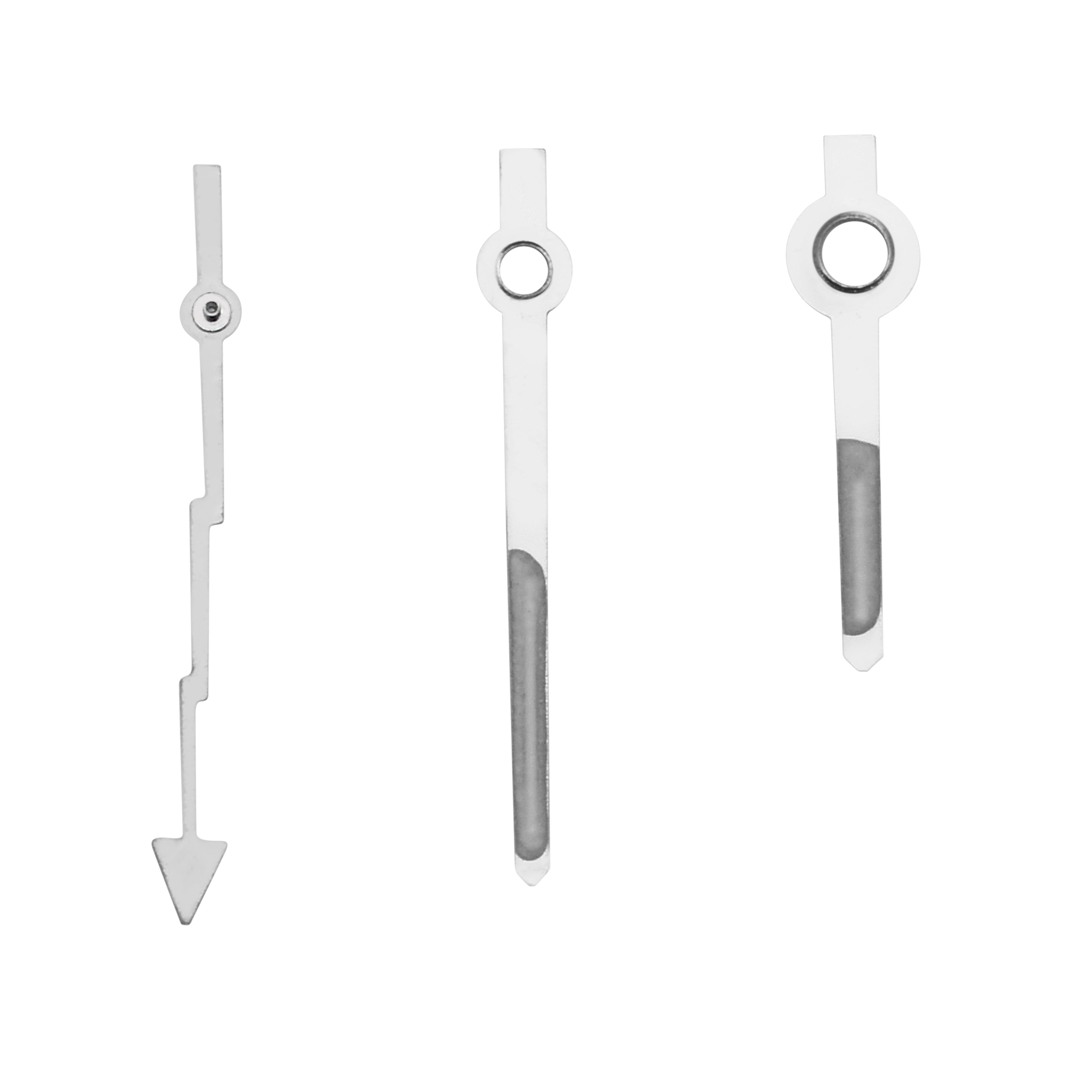 WATCH HAND FOR ROLEX MILGUASS 116400 116400GV 3131 LUMINOVA SILVER