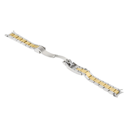 20MM OYSTER WATCH BAND FOR ROLEX DATEJUST 16014 16233 16234 GLIDE LOCK TWO TONE