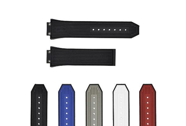 27MM/17MM SILICONE RUBBER WATCH BAND STRAP FOR HUBLOT BIG BANG SPORT MODEL