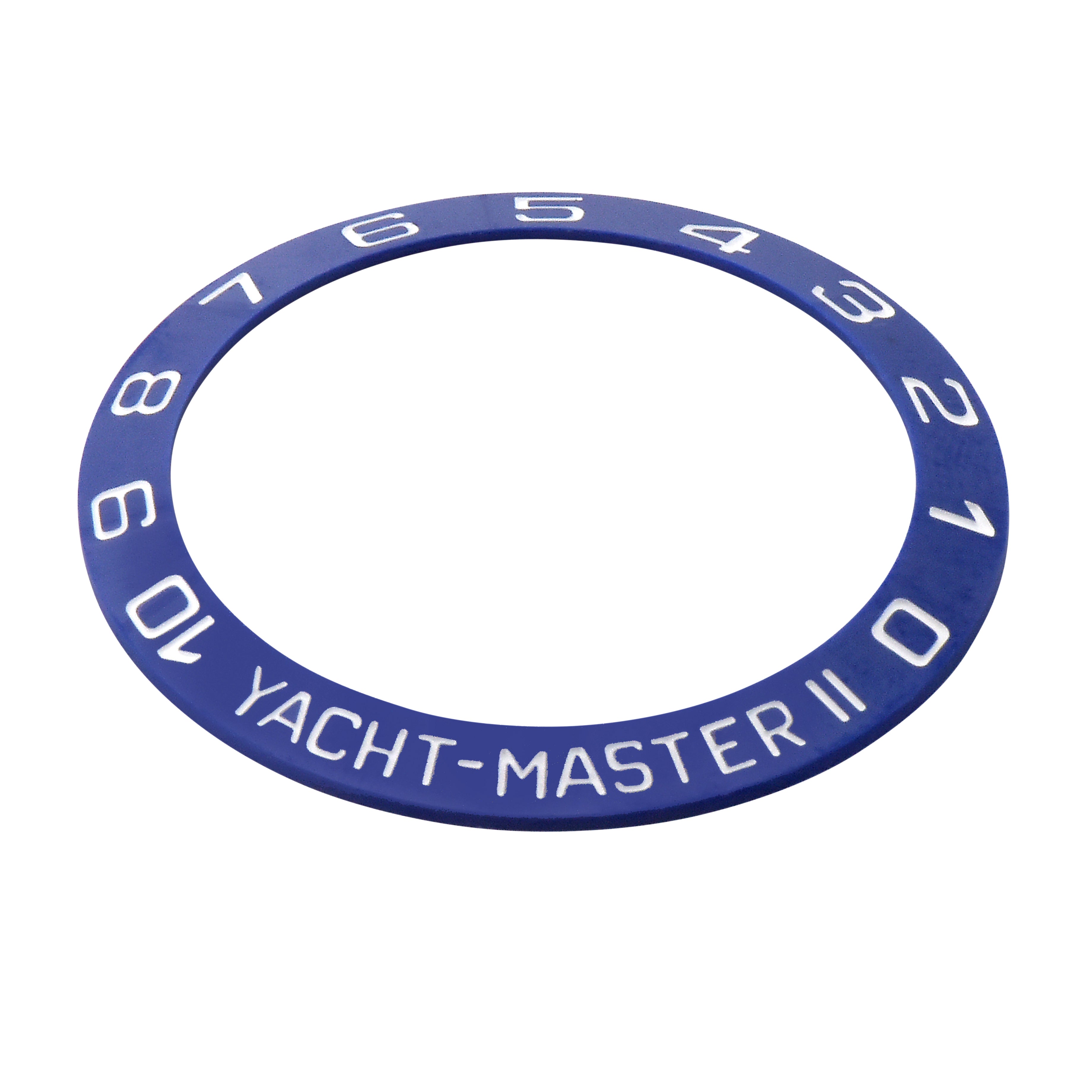 REPLACEMENT BEZEL INSERT CERAMIC BLUE FOR WATCH 41MM X 32.70MM