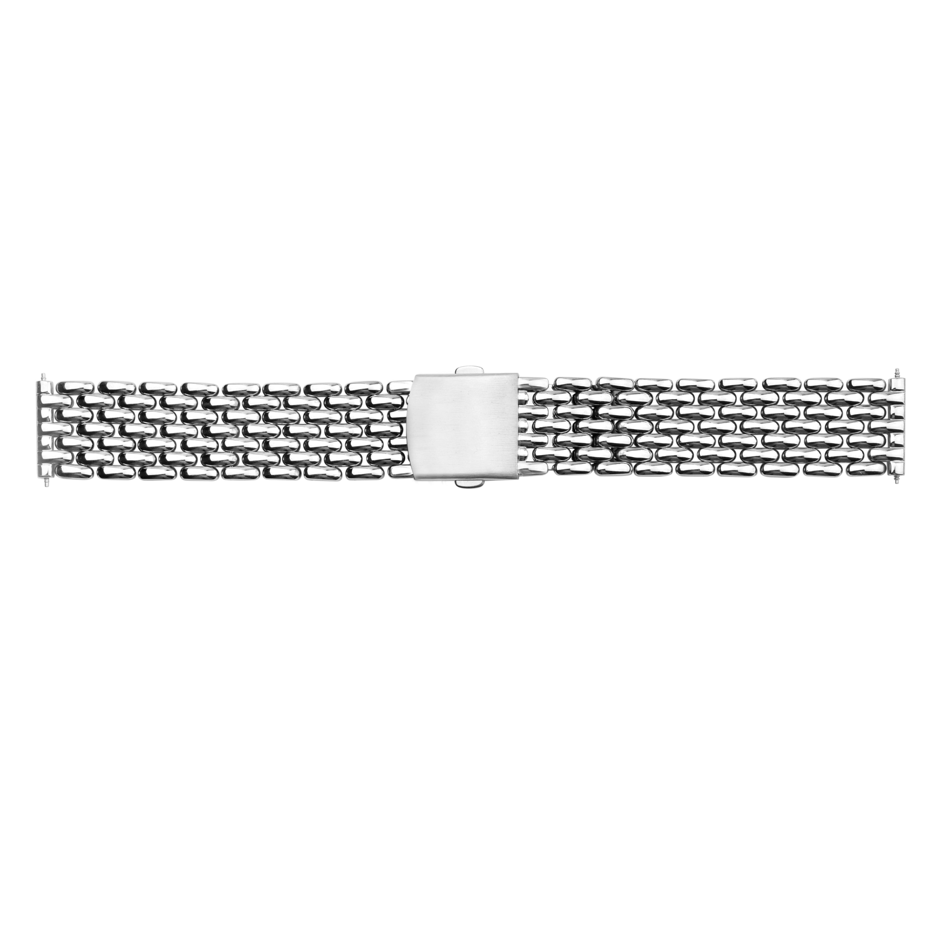 BEAD OF RICE WATCH BAND FOR NEW OMEGA VINTAGE WATCHES IN 20MM STAINLESS STEEL