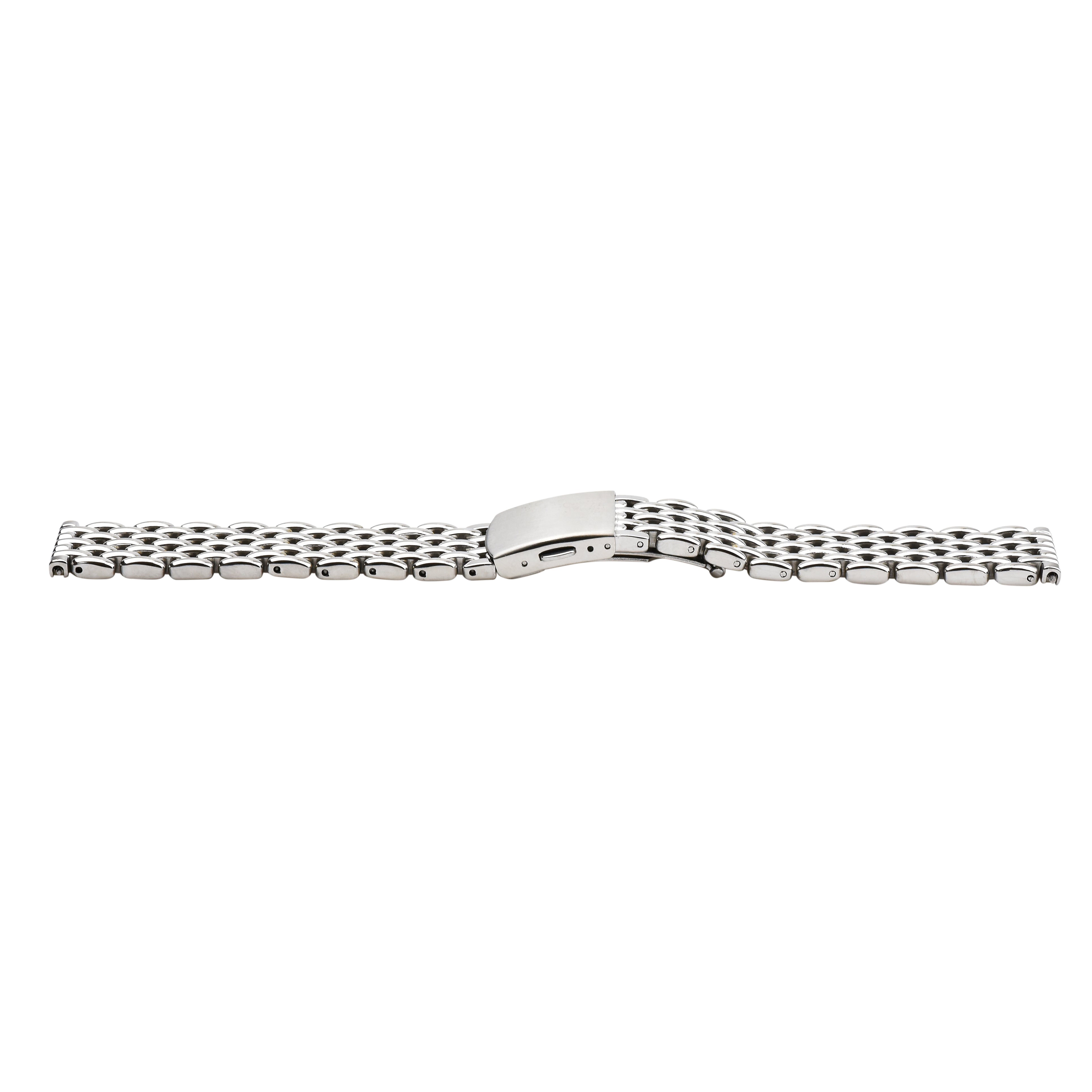 BEAD OF RICE WATCH BAND FOR NEW OMEGA VINTAGE WATCHES IN 20MM STAINLESS STEEL