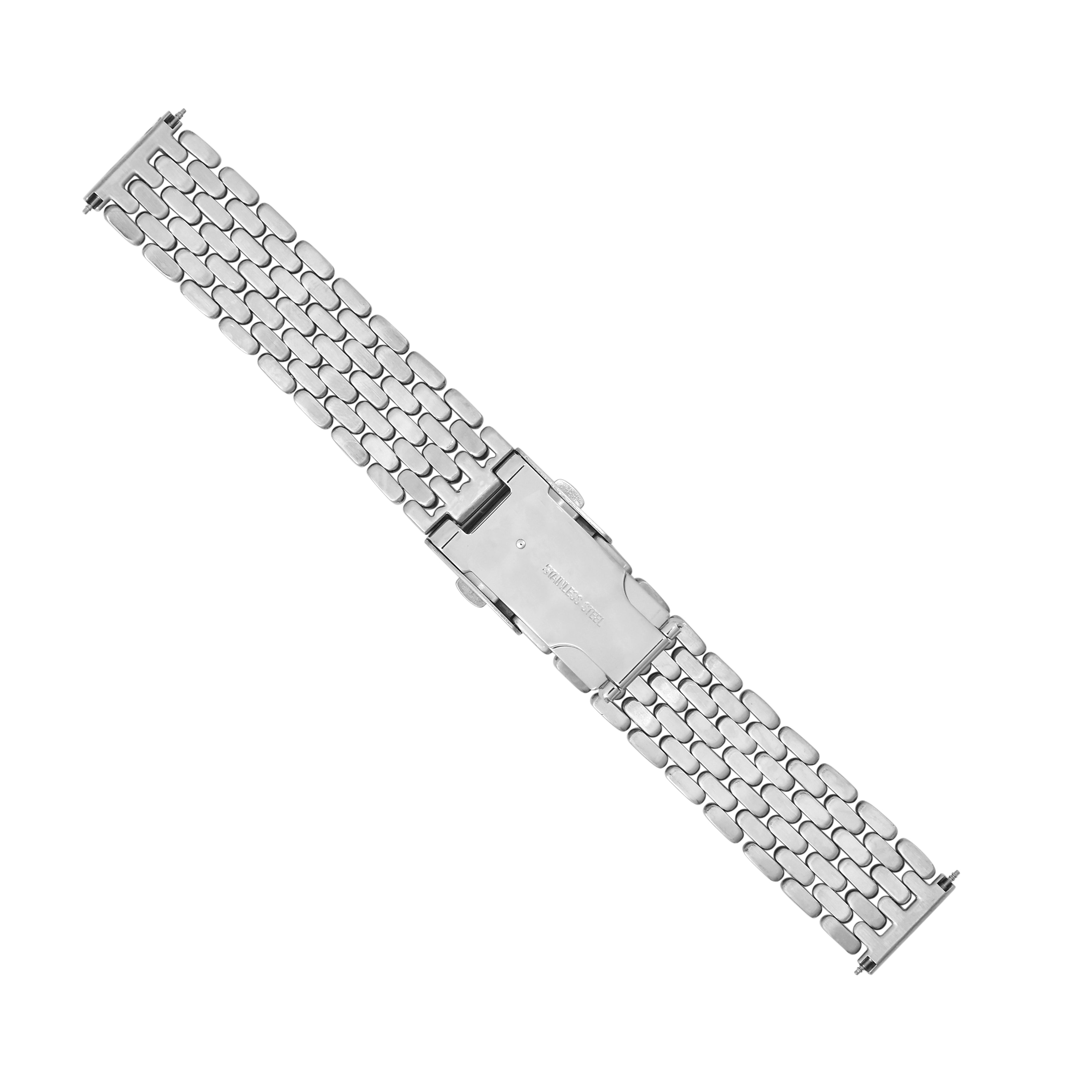 BEAD OF RICE WATCH BAND FOR NEW OMEGA VINTAGE WATCHES IN 20MM STAINLESS STEEL