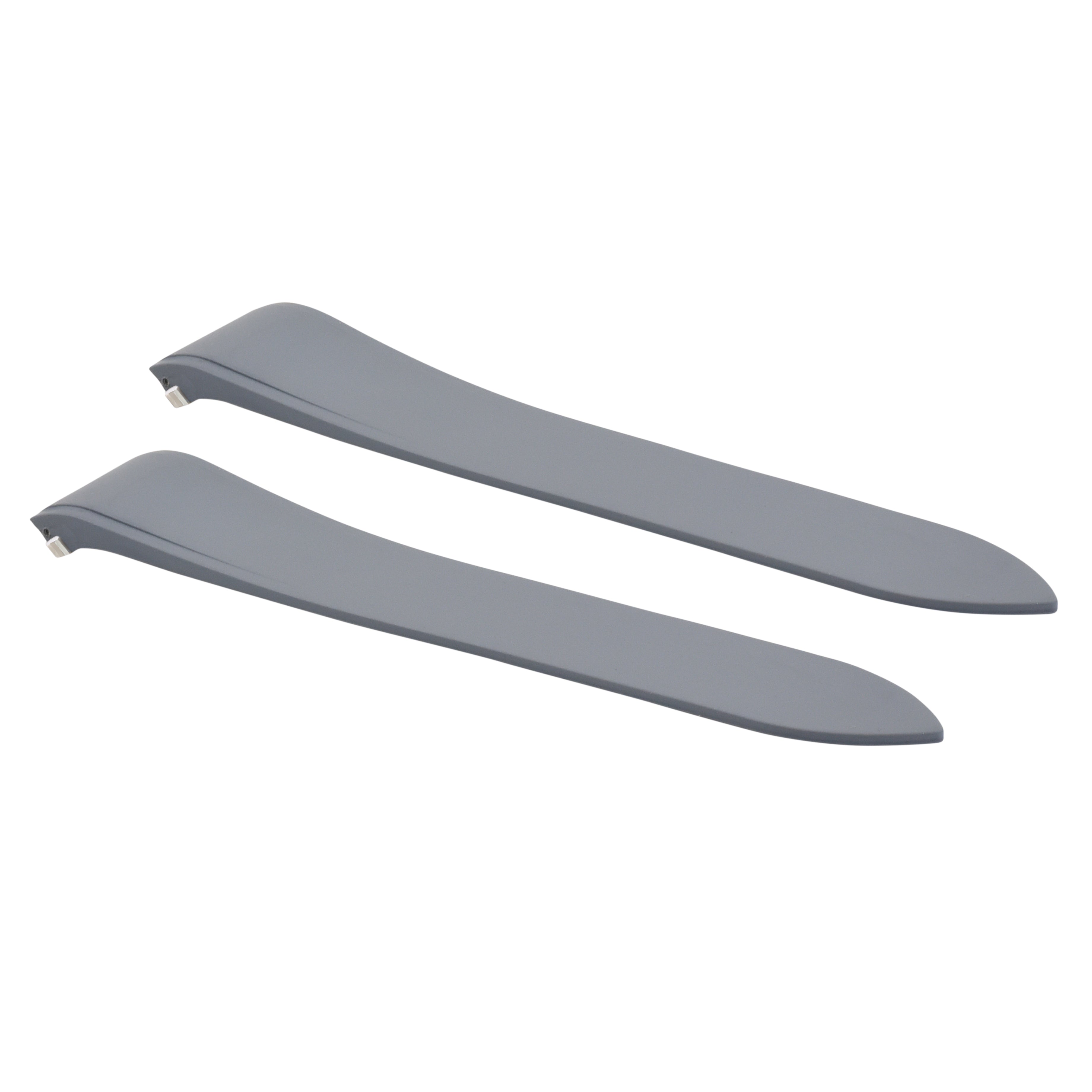 21MM SILICON RUBBER WATCH BAND STRAP FOR CARTIER SANTOS QUICK RELEASE GREY