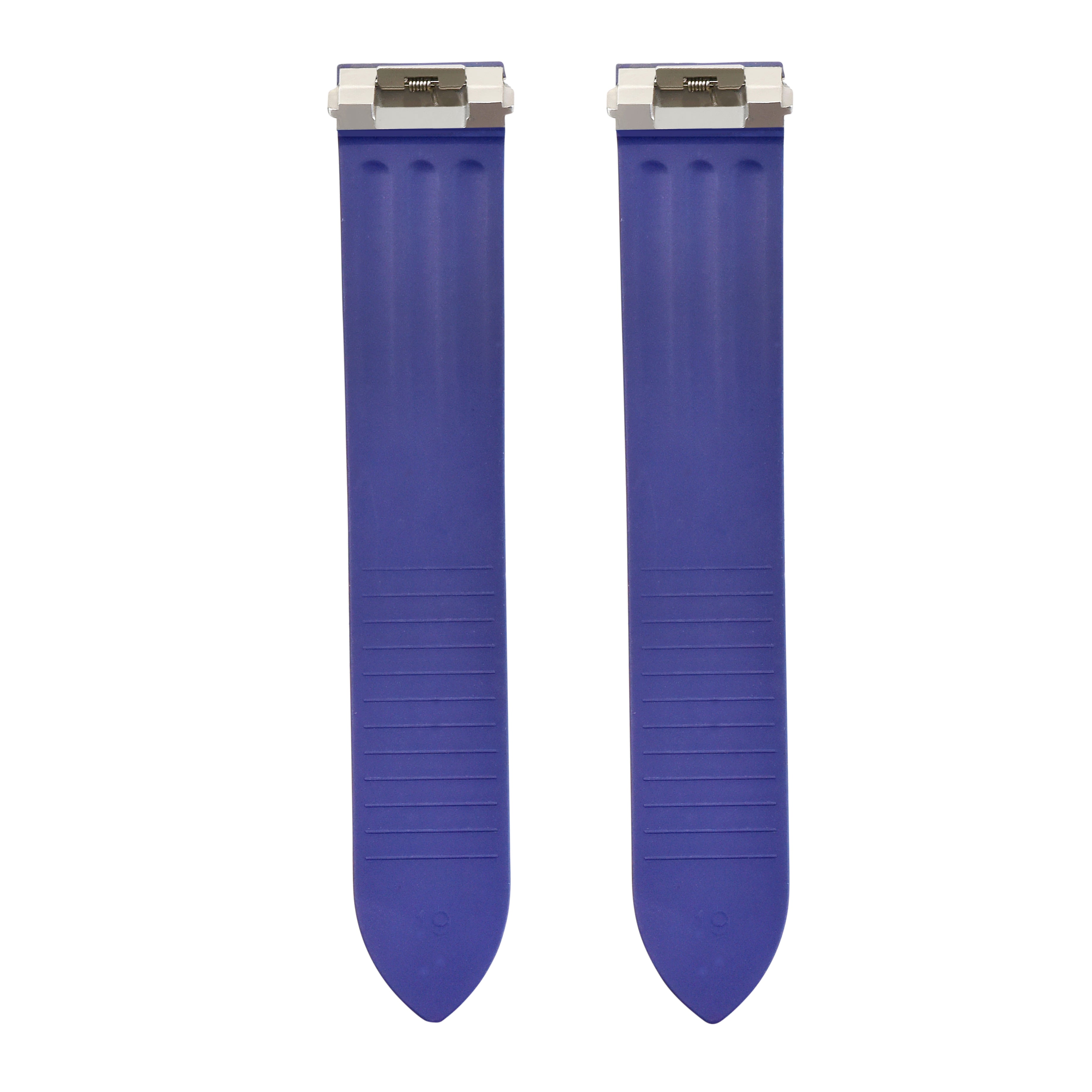 19MM SILICON RUBBER WATCH BAND STRAP FOR CARTIER ROADSTER QUICK RELEASE BLUE