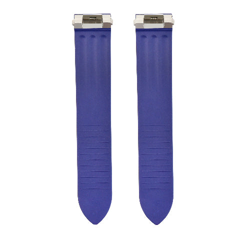 19-20MM SILICONE RUBBER WATCH BAND STRAP FOR CARTIER ROADSTER EZ QUICK RELEASE