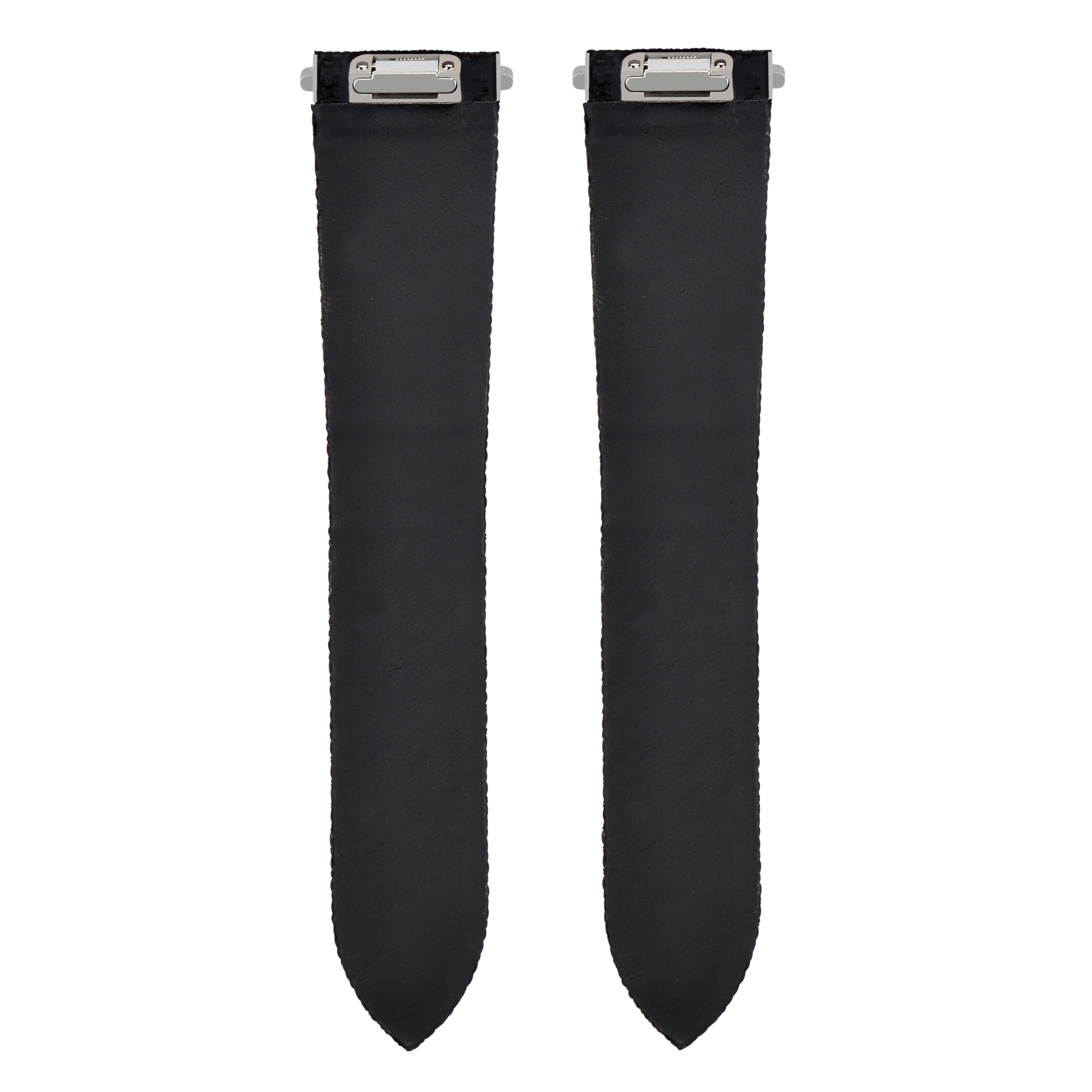 21MM CANVAS CLOTH WATCH BAND STRAP FOR CARTIER SANTOS QUICK RELEASE BLACK