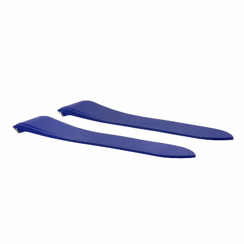 19MM SILICON RUBBER WATCH BAND STRAP FOR CARTIER SANTOS MEDIUM QUICK RELEAS BLUE