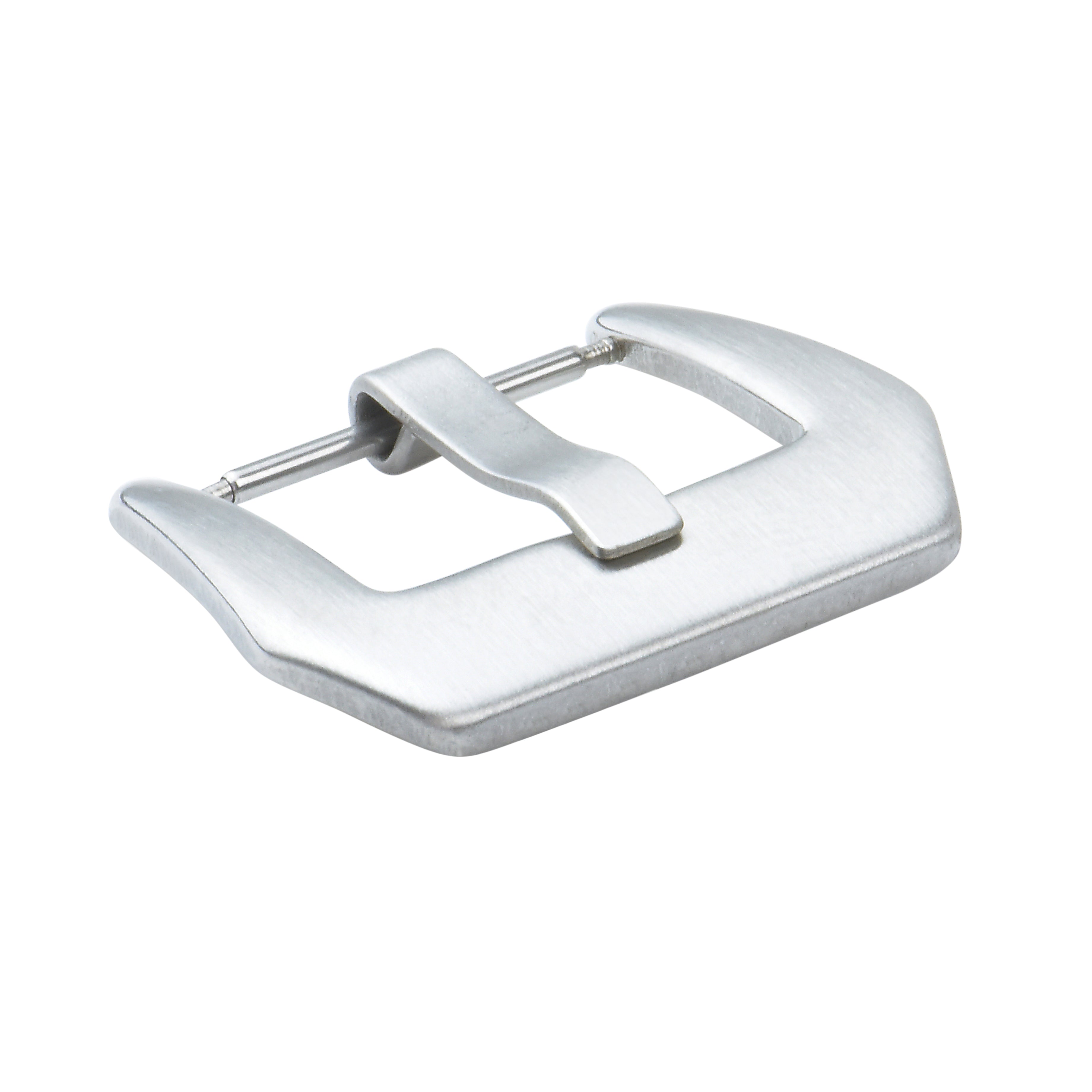 20MM WATCH BAND STRAP BAND PRE-V-SCREW BUCKLE FOR LEATHER RUBBER SPRINGBAR STEEL