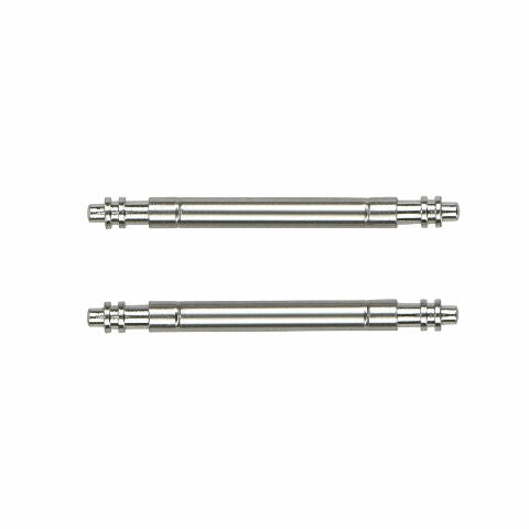 2 PCS 21MM SPRING BAR FOR 42MM ROLEX EXPLORER II GMT 216570 STAINLESS STEEL