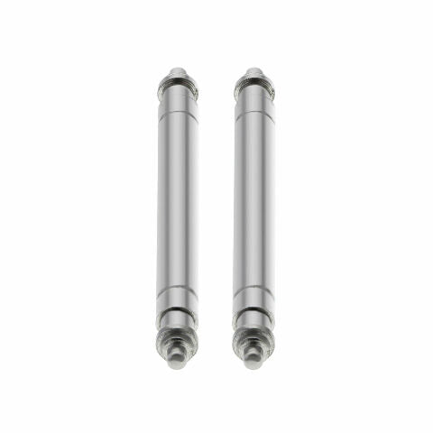 2 PCS SPRING BAR PIN 1.8MM FOR OMEGA 20MM SEAMASTER SPEEDMASTER BRACELET 1503 SS