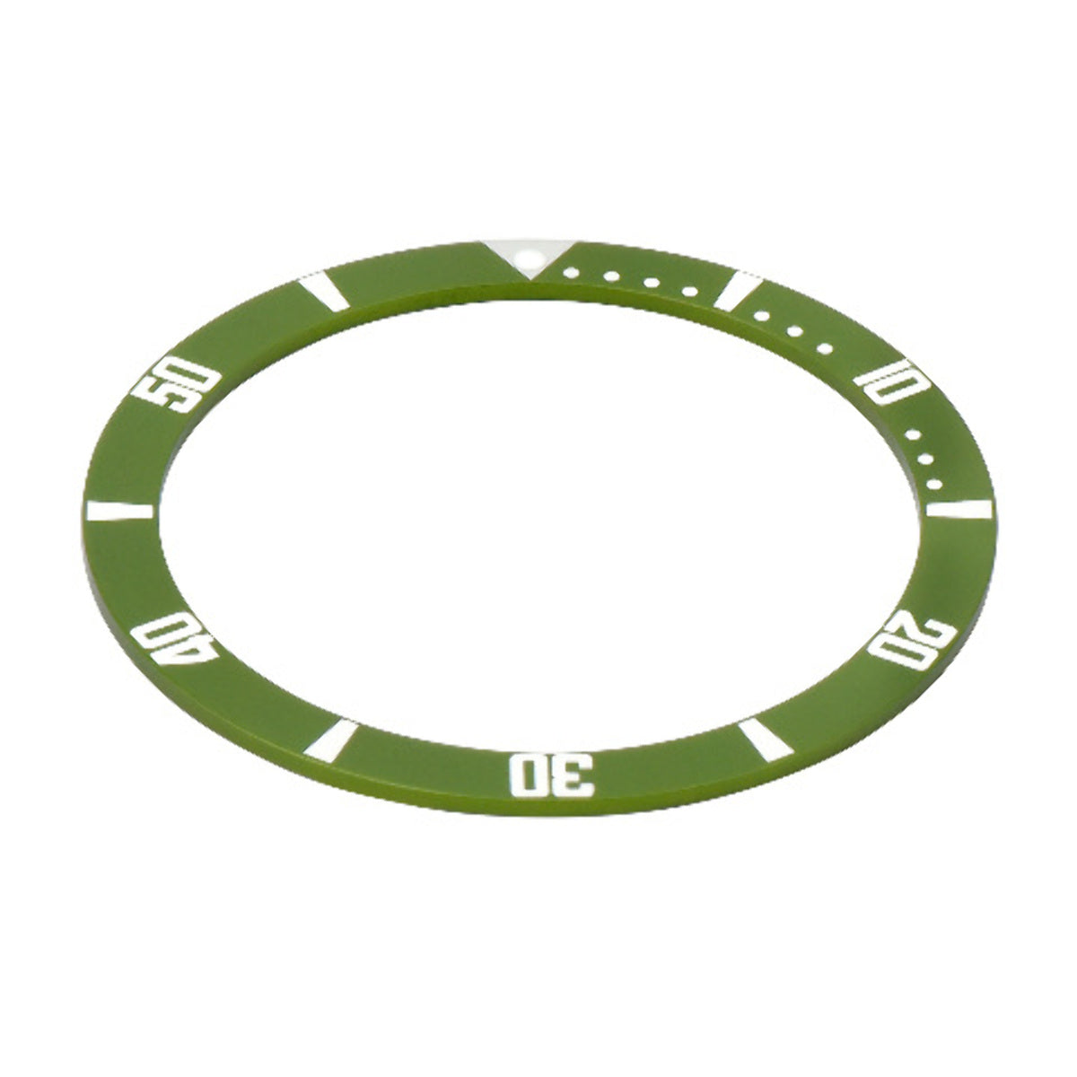 BEZEL INSERT FOR SEIKO 6105, 7002 6309 7S26 6309 6306 7002 7548 8000 GREEN FLAT