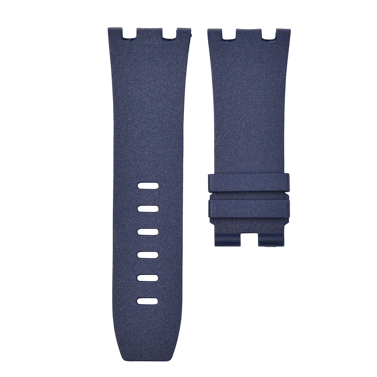 28MM RUBBER BAND STRAP FIT 42MM AUDEMARS PIGUET ROYAL OAK OFFSHORE WATCH BLUE