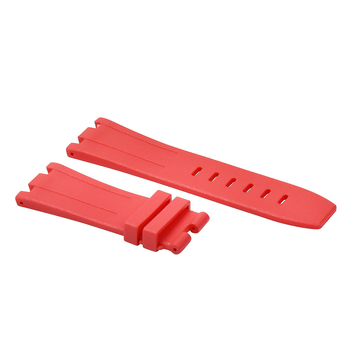 28MM RUBBER BAND STRAP FIT 42MM AUDEMARS PIGUET ROYAL OAK OFFSHORE WATCH RED