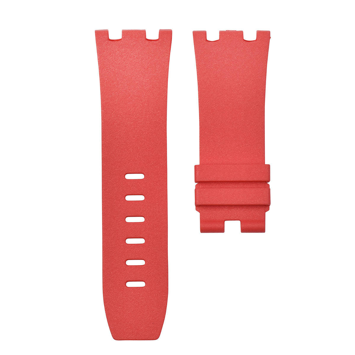 28MM RUBBER BAND STRAP FIT 42MM AUDEMARS PIGUET ROYAL OAK OFFSHORE WATCH RED
