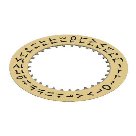 DATE DISC FOR ROLEX SUBMARINER 5513 GMT 1675 1680 1601 1530 1570 ARABIC CHAMAGNE