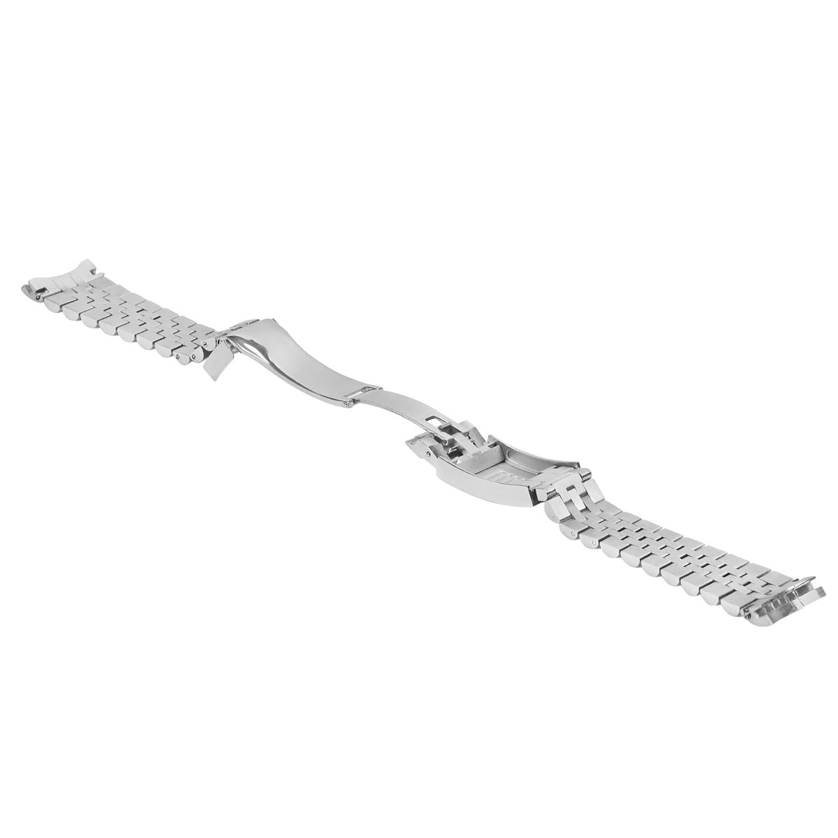 20MM JUBILEE WATCH BAND FOR ROLEX 6 DIGIT MODEL WATCHES WITH GLIDE LOCK