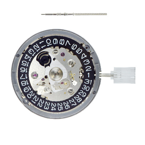 GENUINE SEIKO NH34 NH34A 4R34 GMT AUTOMATIC MOVEMENT WITH DATE DISC BLACK - USA