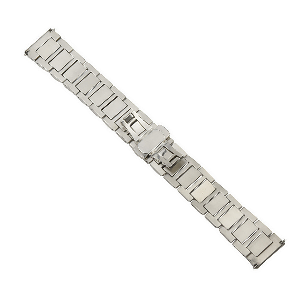 22MM SOLID WATCH BAND FOR SEIKO 5 PROSPEX SHINY CENTER STAINLESS STEEL