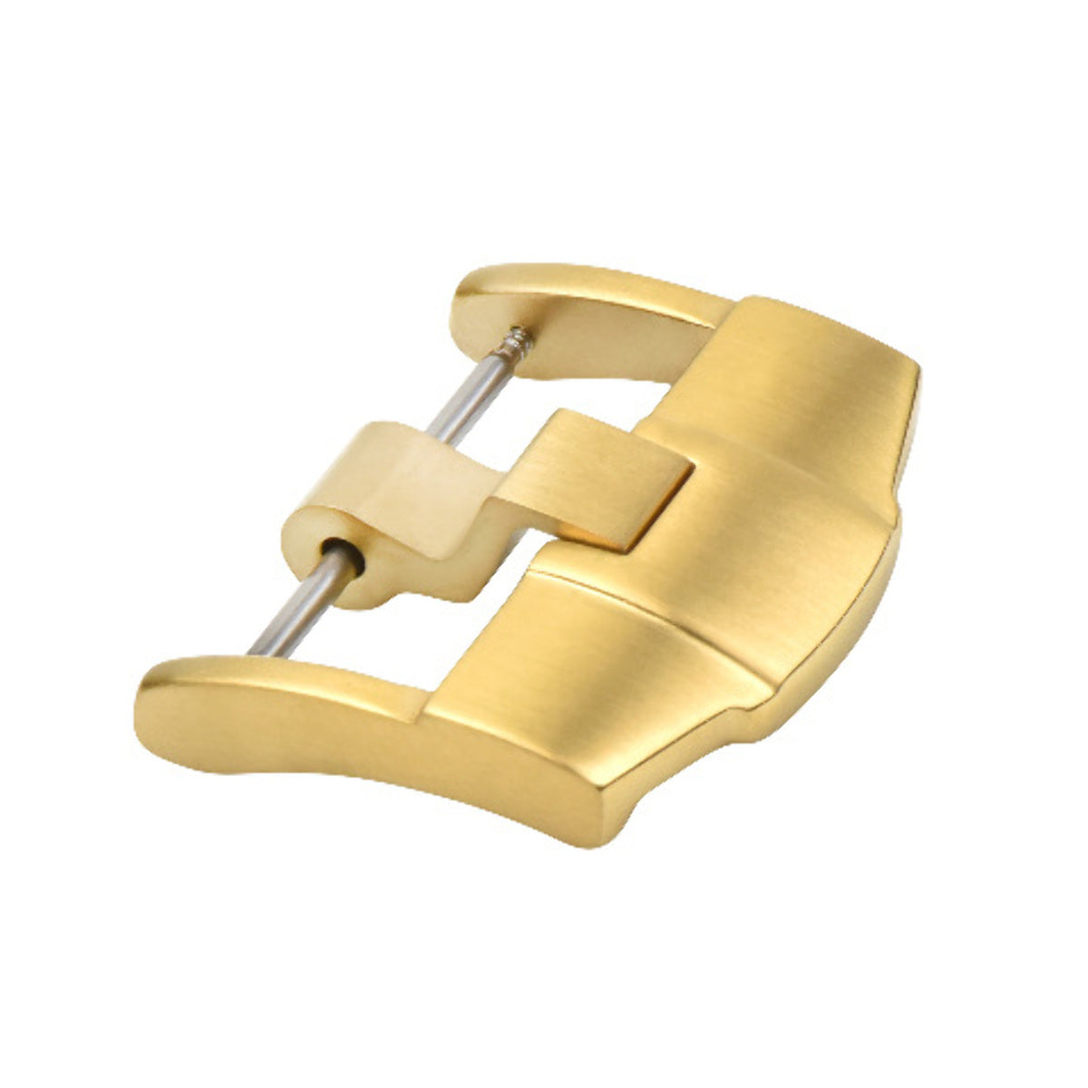 24MM WATCH BUCKLE CLASP FOR BELL & ROSS WATCH BAND STRAP LEATHER RUBBER GOLD HVY