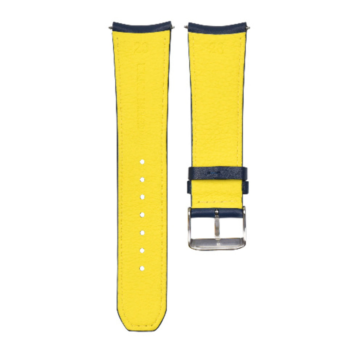 23MM LEATHER STRAP FOR CITIZEN WATCH BAND AT8020-03L H800-S081165 BLUE ANGELS WS